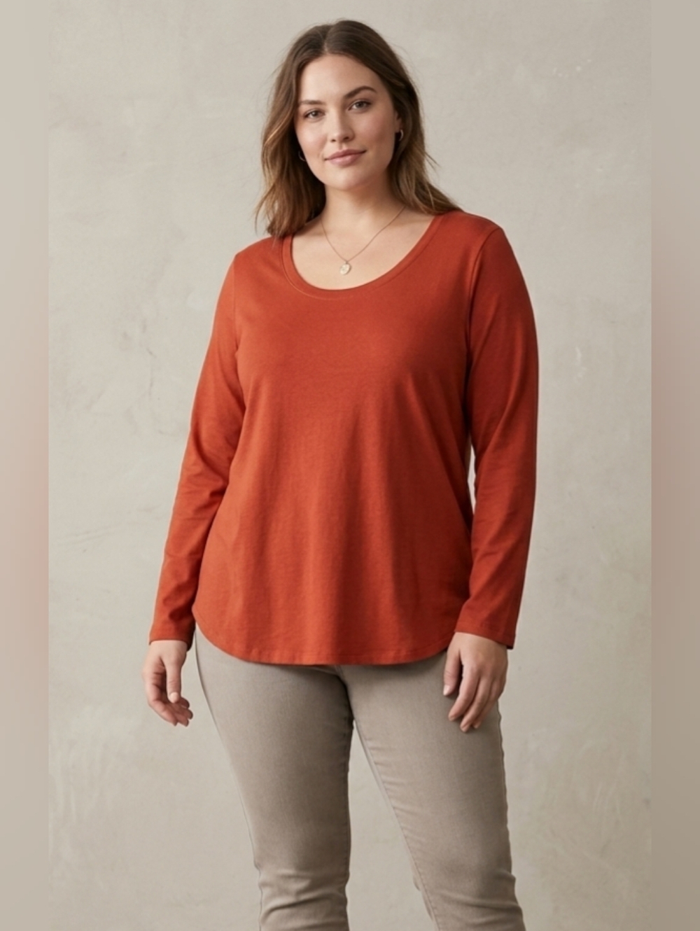 5 For $25✨️ New + Tag Ava Viv Womens Plus Size 2X Large Longsleeved Top Shirt